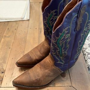 Womens Nocona Cowboy Boots Size 9